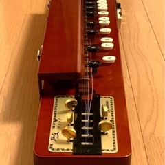 SUZUKI スズキ 高級電気大正琴★ 砂丘 ソプラノ ・アンプ・ソフトケース・ピッグケースセットの画像