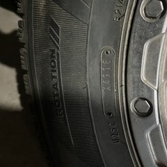 ジムニー　スタッドレスタイヤ、ホイール付き4本
の画像