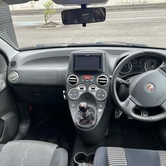 最安100HP☆車検2年☆ パンダ100HP☆MT車☆D席レカロ/社外エアクリ/社外サス/社外アルミ/地デジBTナビ/静岡発の画像