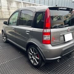 最安100HP☆車検2年☆ パンダ100HP☆MT車☆D席レカロ/社外エアクリ/社外サス/社外アルミ/地デジBTナビ/静岡発の画像