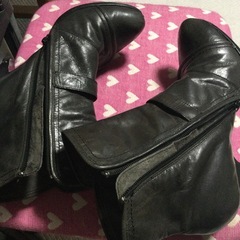 ◆無料◆レディース ブーツ　黒  代理出品の画像