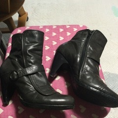 ◆無料◆レディース ブーツ　黒  代理出品の画像