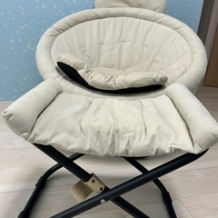 Hinata Life（ヒナタライフ）2wayフォールディングチェア　オットマンセットの画像