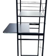 ①キッチン収納 レンジ台 レンジ置き ラック 台所収納の画像