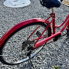婦人用自転車の画像