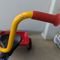 【画像追加2 ボーネルンド】ペリカン3輪車 Vハンドル(荷台つき)の画像