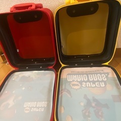 マリオ　キッズ　キャリーケース２個セットの画像