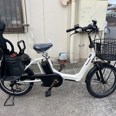 🉐483🉐バッテリー長持ち🉐🉐 パナソニック20インチ電動自転車🈹現車確認🉑の画像