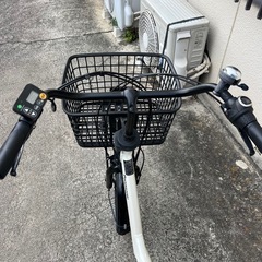 🉐483🉐バッテリー長持ち🉐🉐 パナソニック20インチ電動自転車🈹現車確認🉑の画像