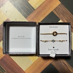 ✴️新品未使用✴️katespade スライダーブレスレットセットの画像