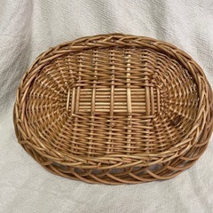 ラタン製　カゴの画像