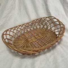 ラタン製　カゴの画像