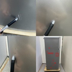 ⭐️SHARP⭐️冷凍冷蔵庫 2022年 128L ⚠️傷あり 大阪市近郊配送無料の画像