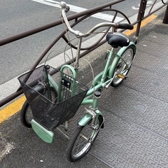 BRIDGESTONE　ブリヂストン　3輪自転車　大人用三輪車　前2輪の画像