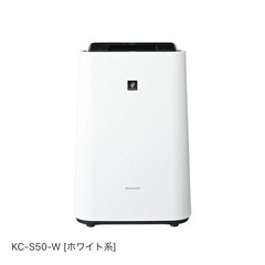 シャープ 空気清浄機 KC-S50-Wの画像