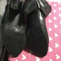 ◆無料◆レディース ブーツ　黒  代理出品の画像