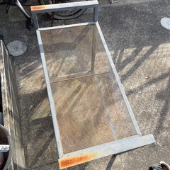 IKEA スチールラック　ガーデン　屋外用の画像