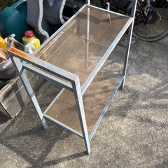 IKEA スチールラック　ガーデン　屋外用の画像