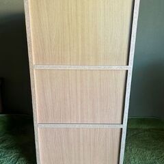 【花巻市】収納棚　お譲りします／状態良好・即引き取り可能の画像
