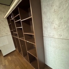 収納棚　コンセント付きの画像