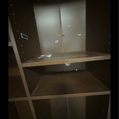 収納棚　コンセント付きの画像