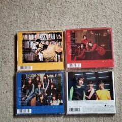 乃木坂46 シングルCD4枚の画像