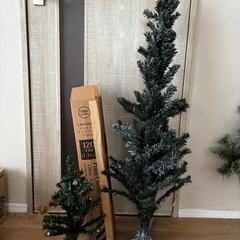 クリスマスツリー2種の画像