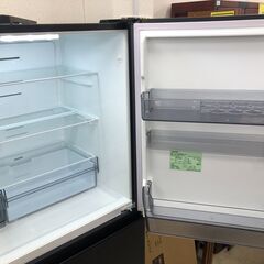 【ジャングルジャングルサカイ石津店】東芝　トウシバ　GR-V33SC　2023年製　3ドア冷蔵庫　 ブラック　おしゃれ　クリーニング済み　動作チェックOK　堺市 西区 東区 北区 南区 堺区 石津の画像