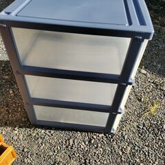 cospa　引き出し3段　収納ケース　衣類　タンスの画像