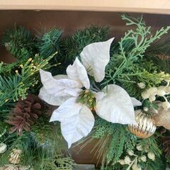新品 クリスマスリース 直径約61cm 飾り X'mas リース 装飾用品 Christmas  札幌 北20条店の画像