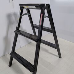黒　美品　３段脚立の画像