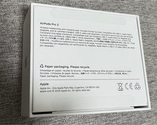 家電 AirPods Pro 3