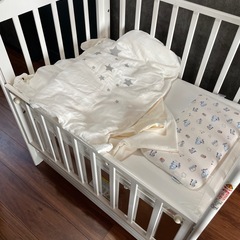 【値下げ】ベビーベッドの画像