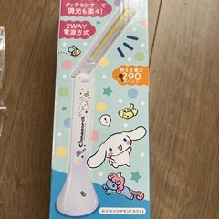 未使用・シナモロール・デスクライトの画像