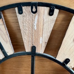 レトロな壁掛け時計（ジャンク）　の画像