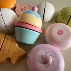 木製おままごとセットの画像