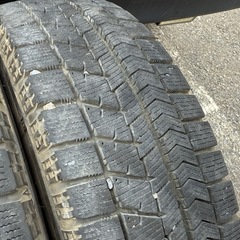 バリ山　軽サイズ　ブリザックVRX　155/65R14  4本
の画像