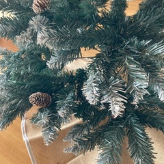 クリスマスツリー　LEDライト付き　120cmの画像