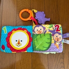 フィッシャープライス　布絵本の画像