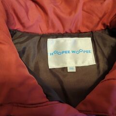 HOOPIE WOOPEE ダウン コート 110 上着 アウター ロング 女の子 子供服の画像