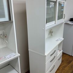 ★リユースのサカイ水戸店★ NITORI レンジボード 白 H180.5×D40×W99.5 クリーニング済み MT6185の画像