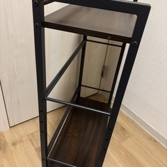 収納ラック　キャスター付きの画像