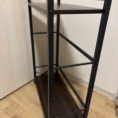 収納ラック　キャスター付きの画像