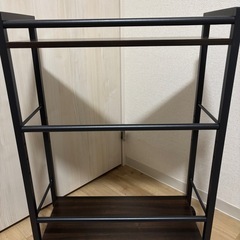 収納ラック　キャスター付きの画像