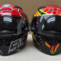 中古 JIEKAI JK-902 バイクヘルメット サイズ XXL L 2個セットの画像