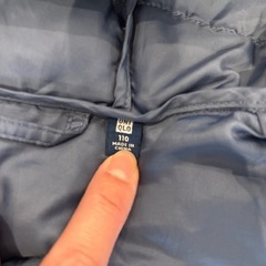 UNIQLO110サイズダウンの画像