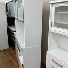 ★リユースのサカイ水戸店★ NITORI レンジボード 白 H201×D45×W141 クリーニング済み MT6186の画像