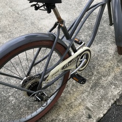 ⭐︎ドリーム2号館⭐︎Briller/ビーチクルーザー/26インチ/グレーの画像