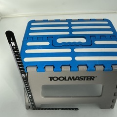 TOOLMASTER 折りたたみ 踏み台 スツール 折りたたみチェアの画像