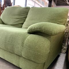 ★来店限定 　特価品　布製二人掛けソファーの画像